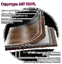 Виниловая плитка Tarkett Art Vinyl New Age Plank 32/41 класс - Ambient