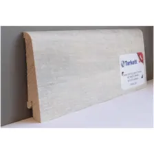 Плинтус шпонированный Tarkett White Canvas 20х80