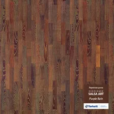 Паркетная доска трехполосная TARKETT SALSA ART Purple Rain