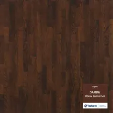 Ясень Дымчатый паркетная доска Tarkett Samba
